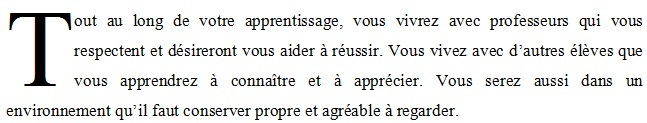 Lettrine